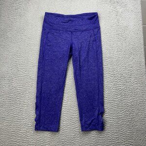 Athleta Odyssey Capri Leggings Purple Women’s Athletic Size Small